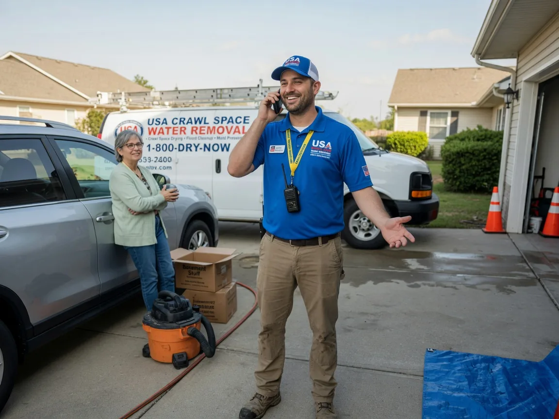 Crawl Space Water Removal Nashport, OH FAQs